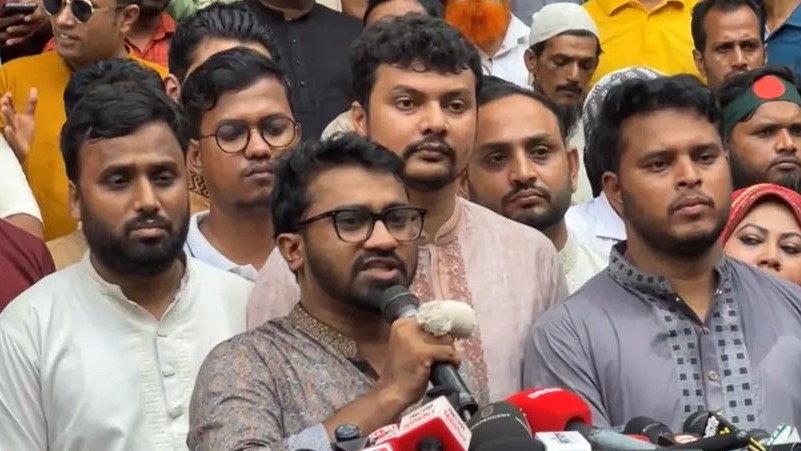 জাতীয় পার্টি নিষিদ্ধসহ ৩ দাবি রাশেদ খানের